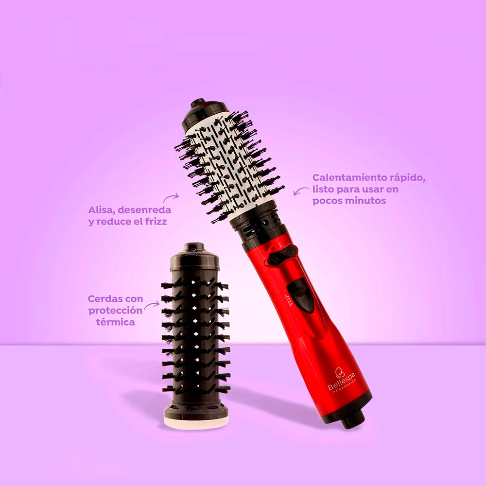 Cepillo alisador de cabello profesional
