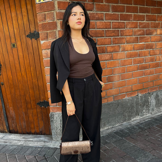 Cartera Aura Bordeaux