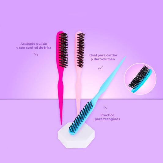 Cepillo para crepar y definir cabello