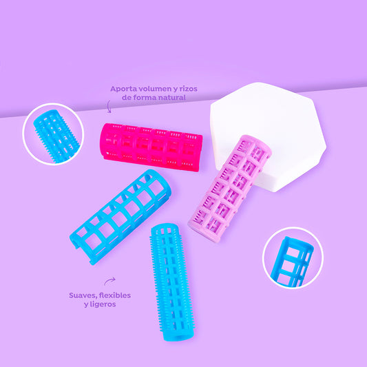Juegos de ruleros pequeños de 6 pz