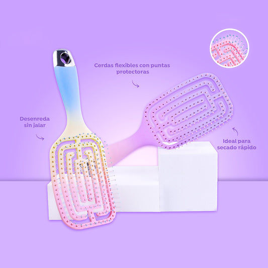 Cepillo pro para cabello rizado