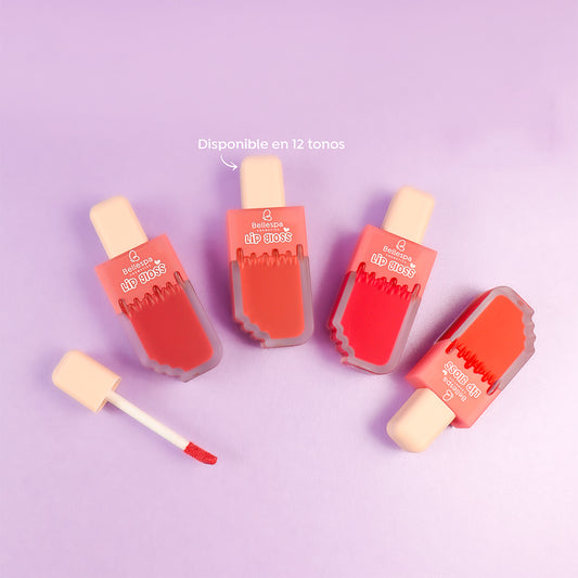 Lip gloss color ice cream