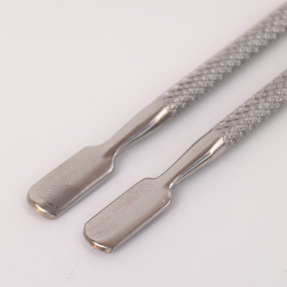 Espatula metal para manicura y pedicure