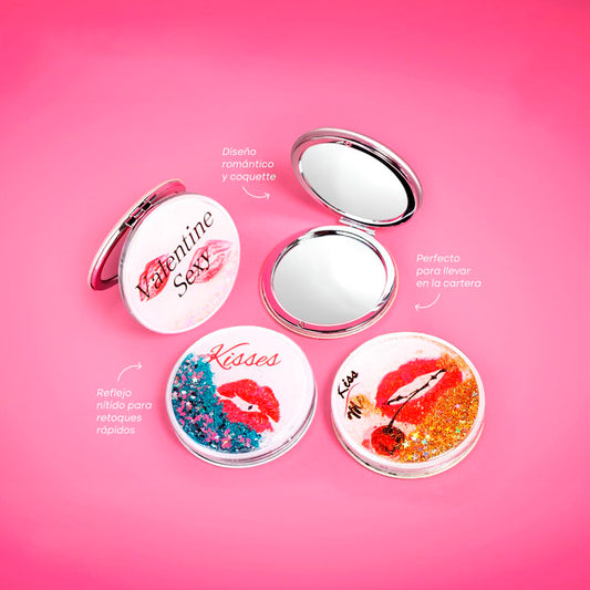 Espejo con aumento Kiss & glow