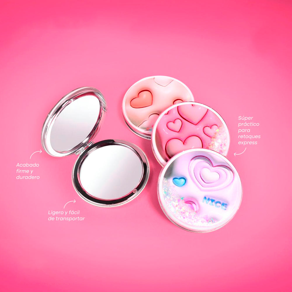 Espejo plegable love nice