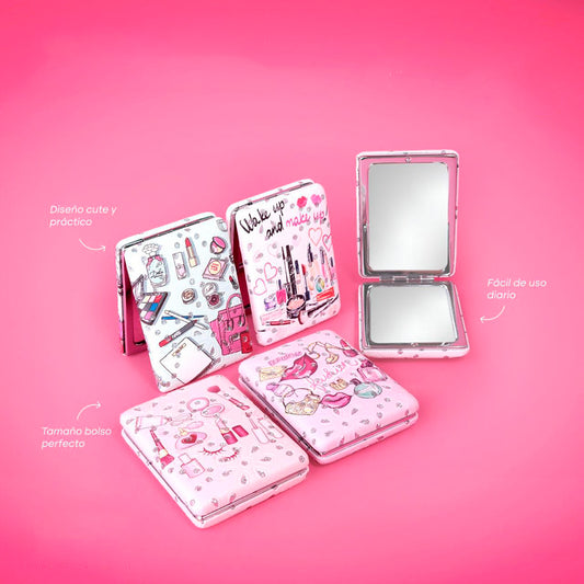 Espejo plegable makeup girls