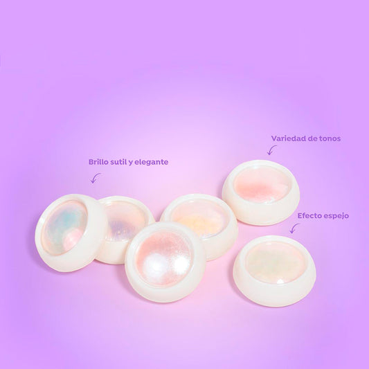 Set de polvo efecto aurora