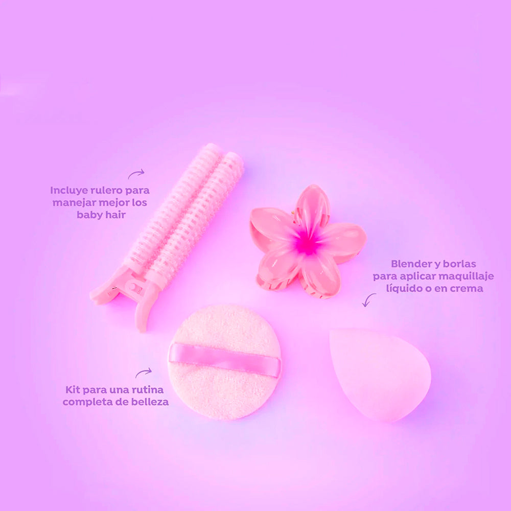 Kit de accesorios para rutina de beauty
