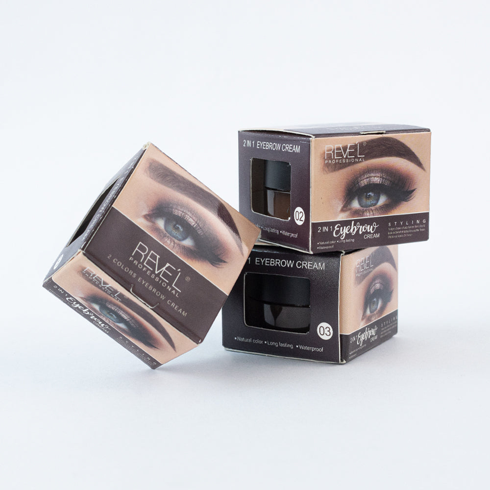 Duo brow cream