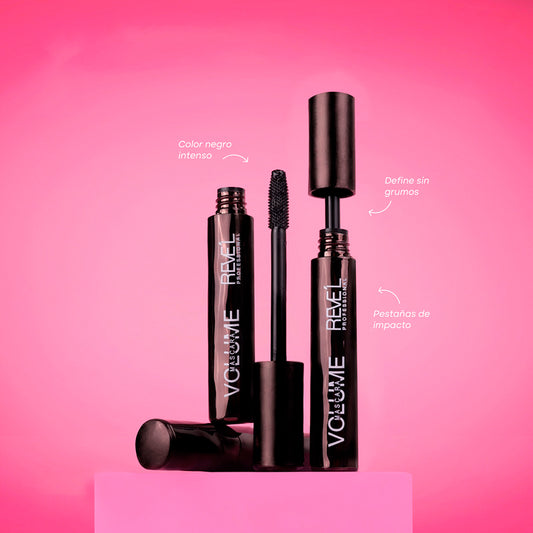 Mascara de pestañas volumen revel