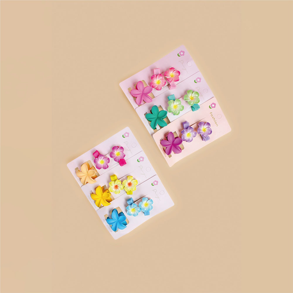 Set pico pato flor Hawaiana