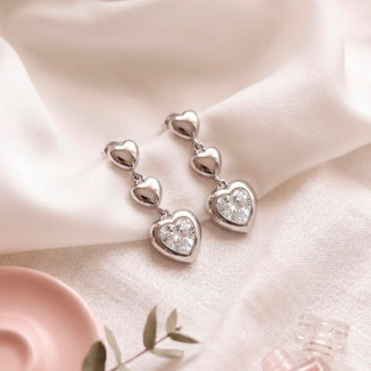 Aretes corazón élite