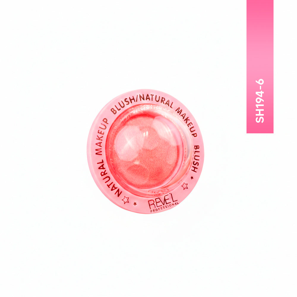 Blush Natural Makeup tono 6 — Reve'l Professional