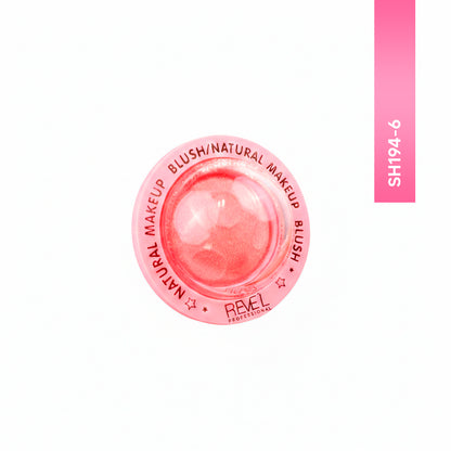 Blush Natural Makeup tono 6 — Reve'l Professional