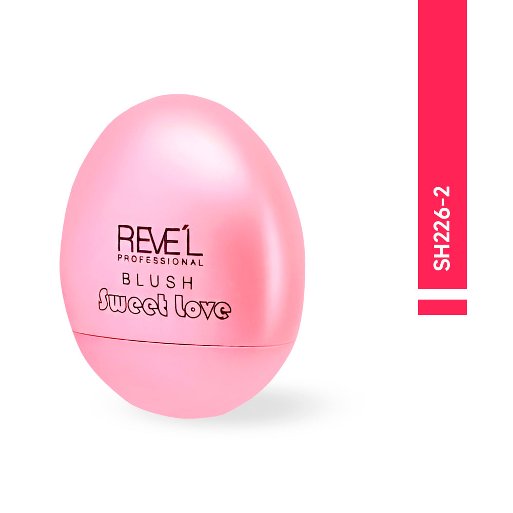 Blush Sweet Love tono 2 nude en compacto huevo — Reve'l Professional
